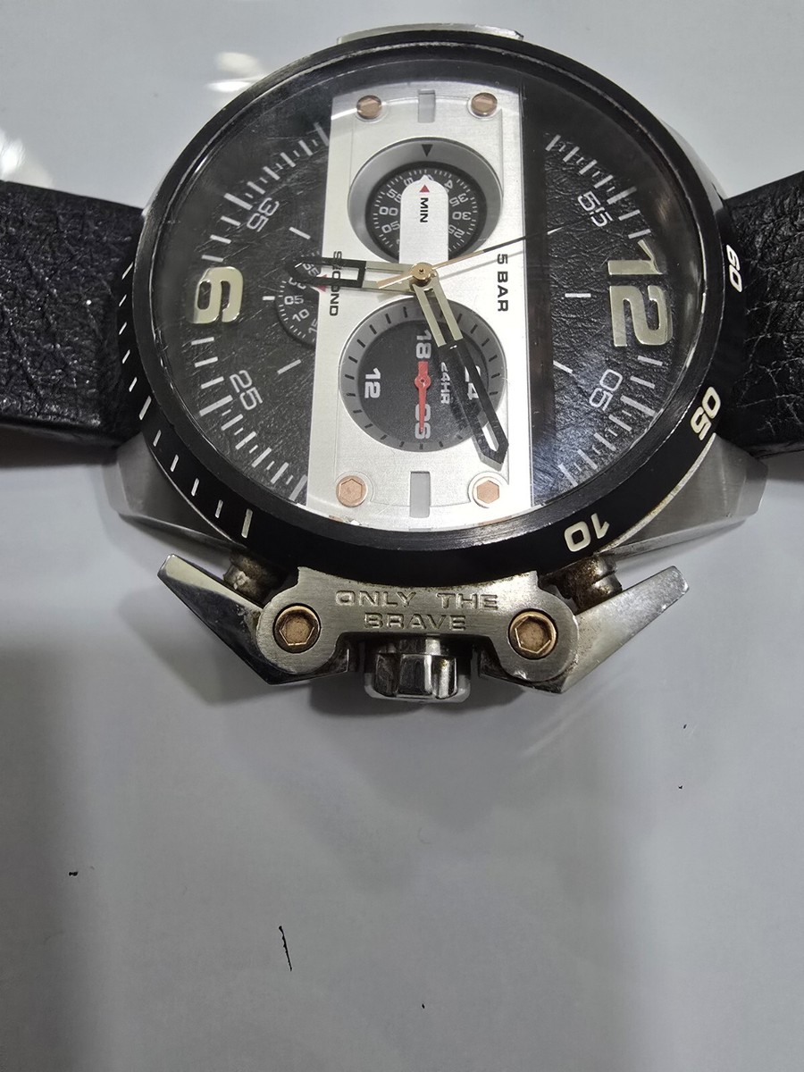 Men's Diesel DZ-4361 Only The Brave, QZ CHRONOGRAPH, NEW BATTERY