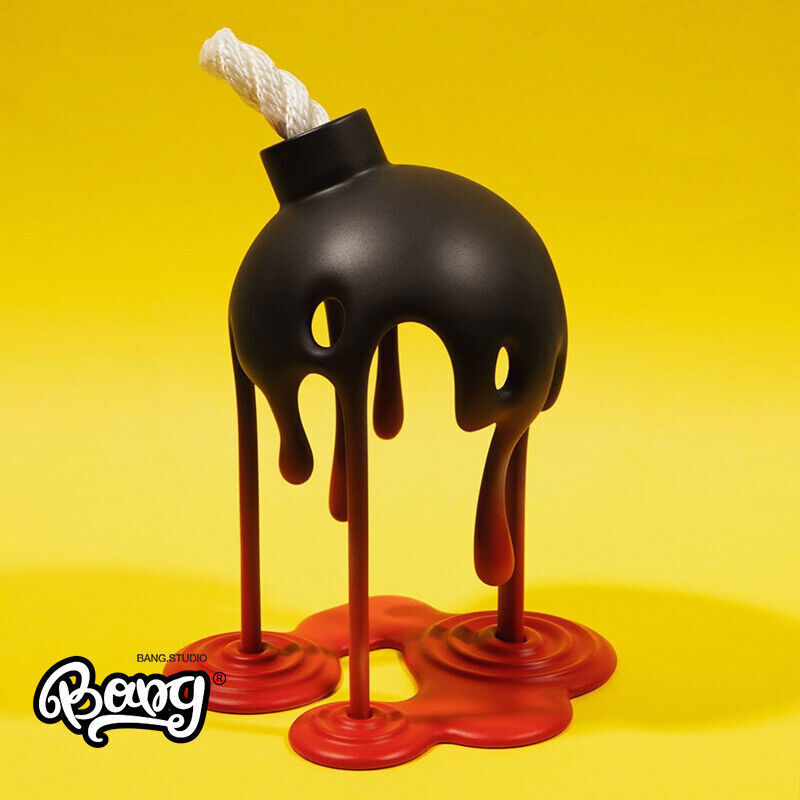 MIGHTY JAXX JASON FREENY MELTING BOMB POLYSTONE Home Decor Art 