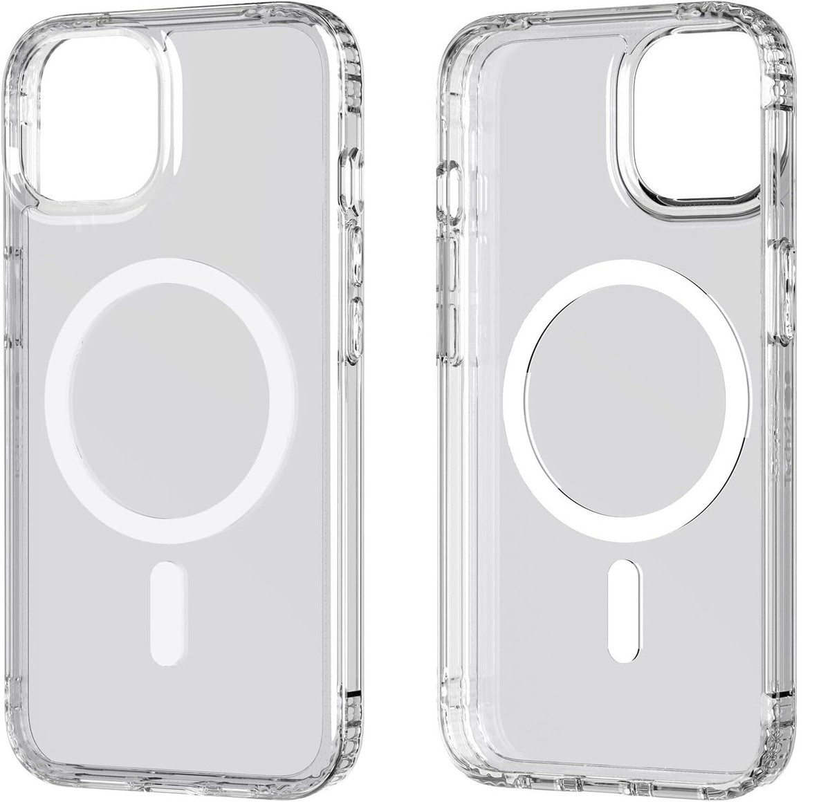 Tech21 Evo Clear Case Cover for Apple iPhone 14 Magnetic Tough