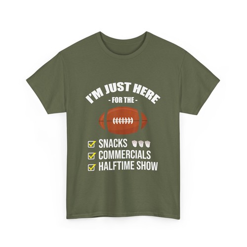 Fußballtrikot, I'M Here for Snacks Werbung Halbzeitshow Sport T-Shirt - Bild 4 von 9