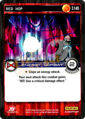 DBZ Dragon Ball Z TCG Panini Evolution S145 Red Hop Foil | eBay