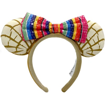 Disney Parks Mexiko Concha Sweet Bread Pan Dulce Minnie Maus Ohren Stirnband
