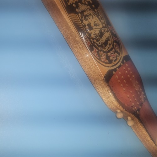 Vintage Pigs Eye Pilsner Birra Cribbage Board Minnesota Brewing, St. Paul MN, Pirate - Foto 9 di 9