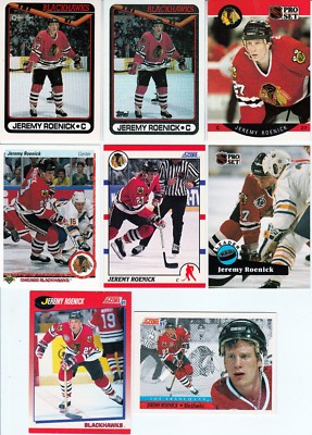   Huge 40 + different JEREMY ROENICK cards lot 1990 -2014 Blackhawks Flyers HOF