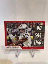 2020 Panini Score Football Next Level Stats Red Darren Waller #NLS-DW