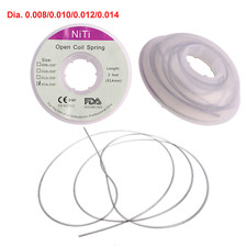 Dental Orthodontic Niti Open Coil Spring Spool .008/010/012/014 Inch 914mm