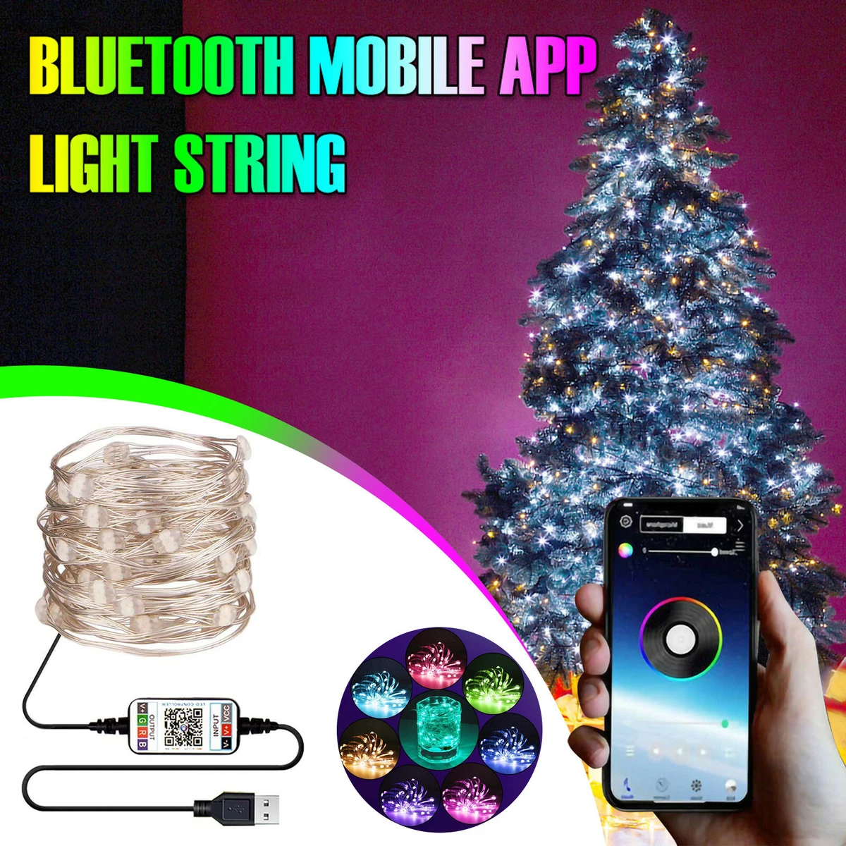 Bluetooth sale rope lights
