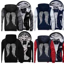 The Walking Dead Daryl Dixon Wings Winter Thicken Sweater Coat Hoodies Jacket