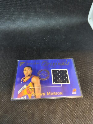 2000 Topps Gallery Originals Shawn Marion Jersey Card GO2