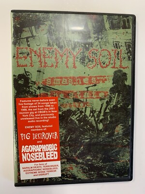 Enemy Soil - Smashes The State Live DVD 2008 Selfmadegod Records Grindcore Band