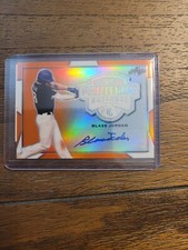 2019 LEAF PERFECT GAME BLAZE JORDAN ORANGE PRISMATIC AUTOGRAPH CARD 1/1 RED SOX