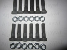 Chevy Dana 44 GM 10 Bolt 12 Spindle To Knuckle Bolts w/ Nuts 71-91 K5 K10 K20 