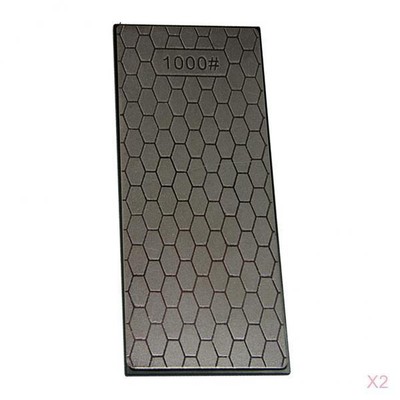 1000 Double Side Plate Whetstone Diamond Sharpening Stone Bench