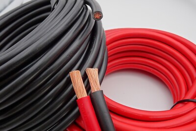 Batteriekabel Stromkabel 4 bis 50 mm² Kabel Starterkabel KFZ Kabel Meterware