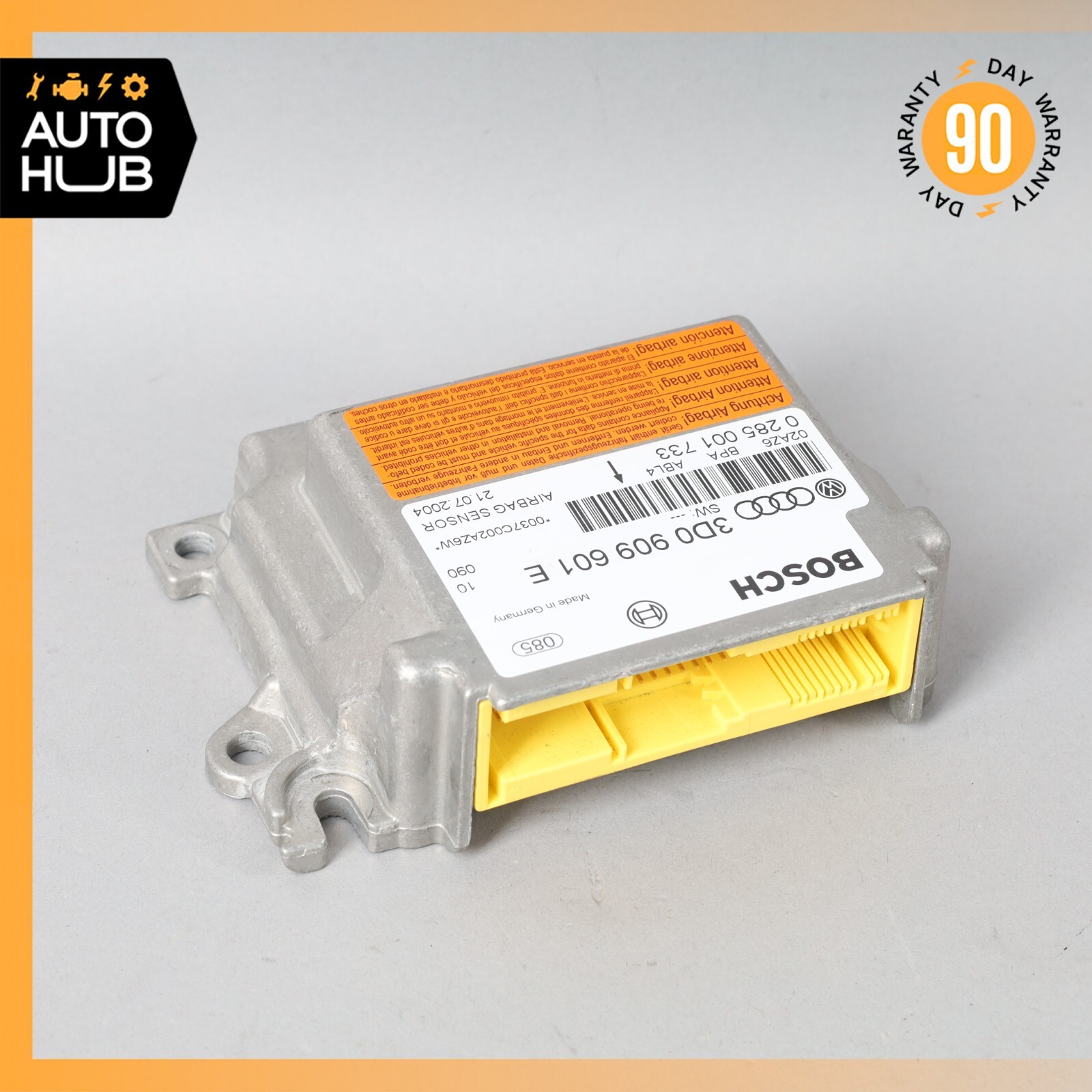 04-06 Bentley Continental GT GTC Airbag Air Bag Sensor SRS Control Module OEM