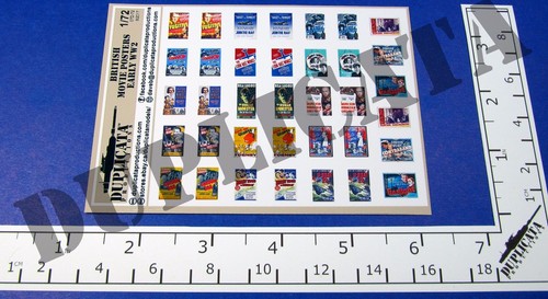 Diorama/Model Accessory - 1/72 British Movie Posters - Early WW2 - Picture 2 of 3