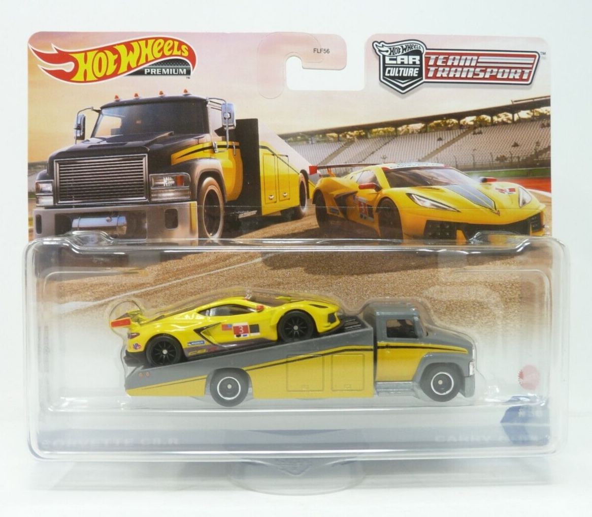 HOT WHEELS CAR CULTURE TEAM TRANSPORT CORVETTE C8.R CARRY ON #36