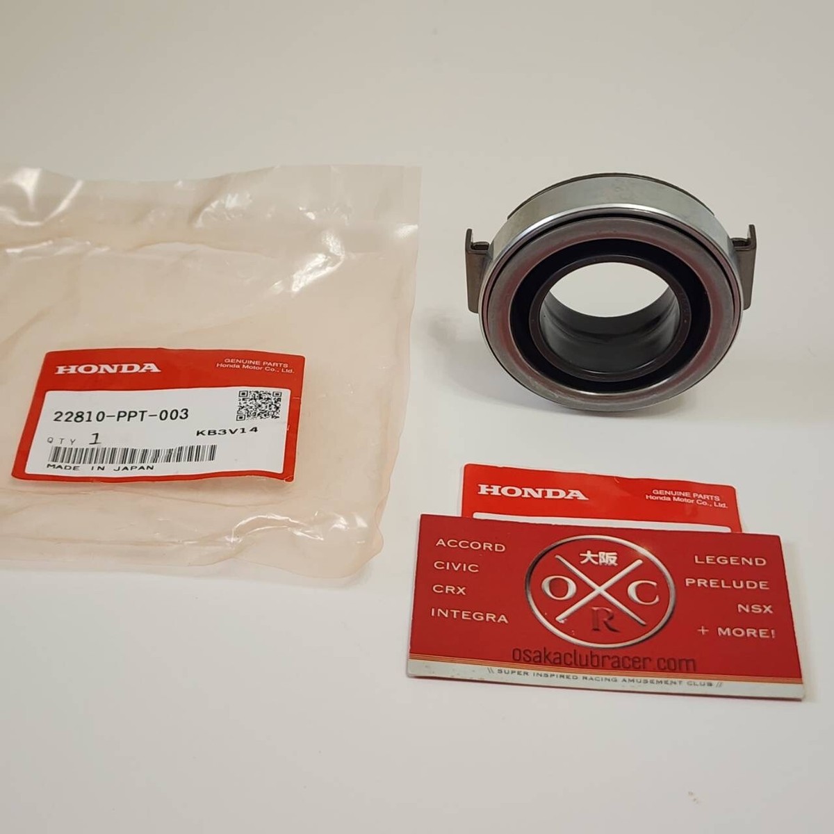 K2486 NEW Genuine OEM Honda Acura Clutch Release Bearing Manual