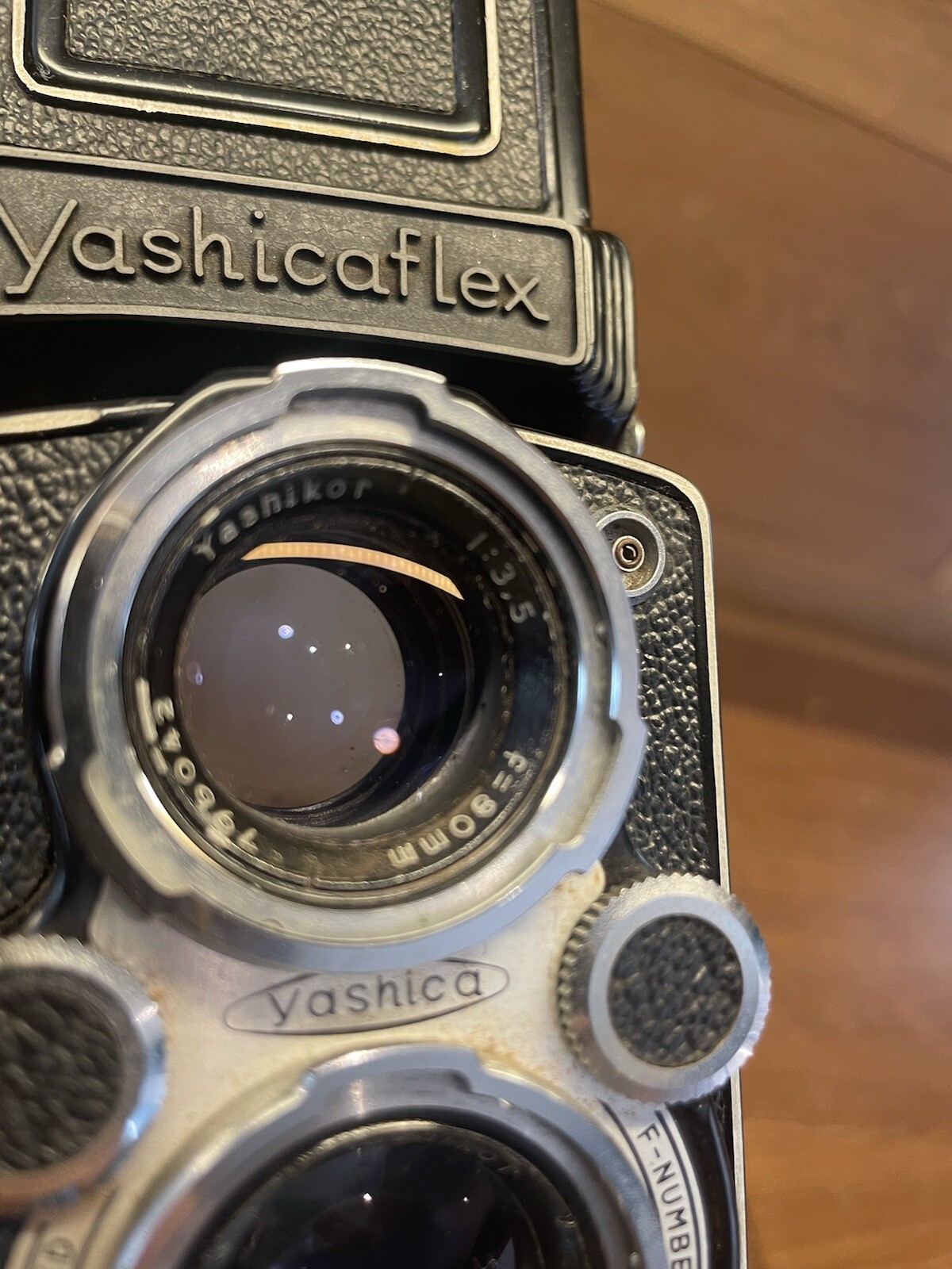 *Rare : Near Mint ++* Yashica Yashicaflex New AS TLR Camera Citizen MXV Shutter