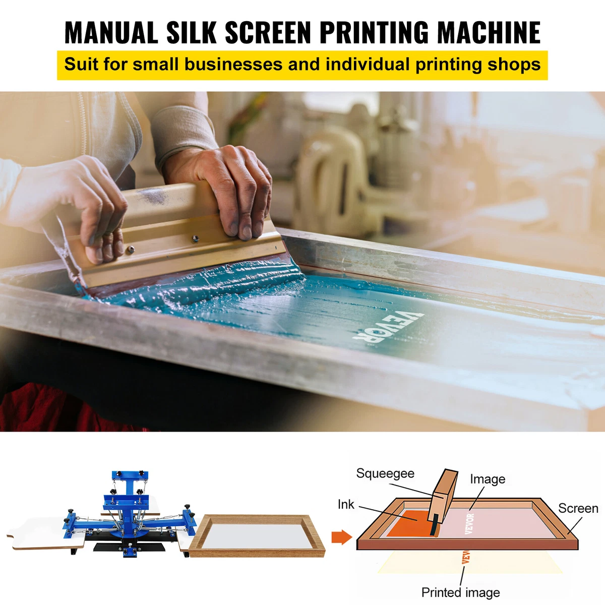 New screen printing sale equipment
