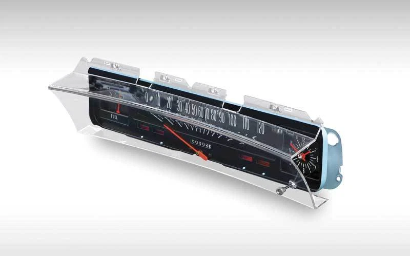 Lente de cuadro de instrumentos OER para Chevy II Nova y Pontiac Ventura 1969-1976 Foto 2 de 4