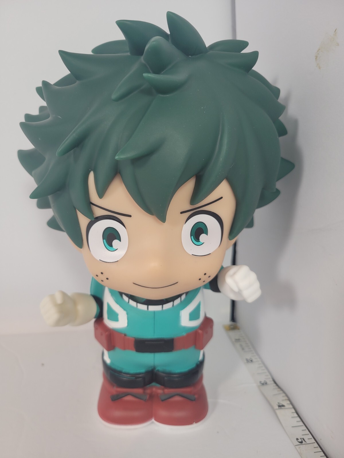 NEW FUNIMATION MY HERO ACADEMIA DEKU FIGURAL BUSTED BANK 몰드 코인 돼지  저금통-Freehip.co.kr