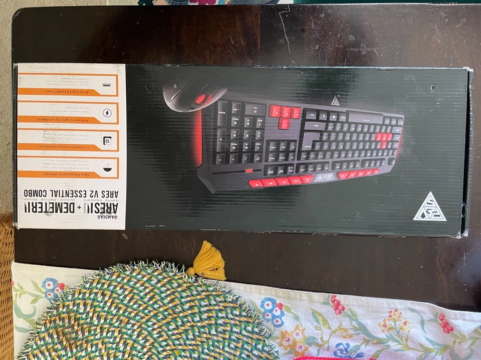 GAMDIAS Ares-Gkc 100 Gaming Membrane Keyboard and Mouse Combo - Image 2 of 4