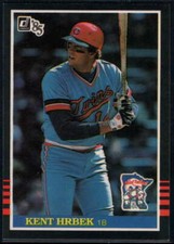 1985 Donruss Baseball Singles Complete Your Set 1-219
