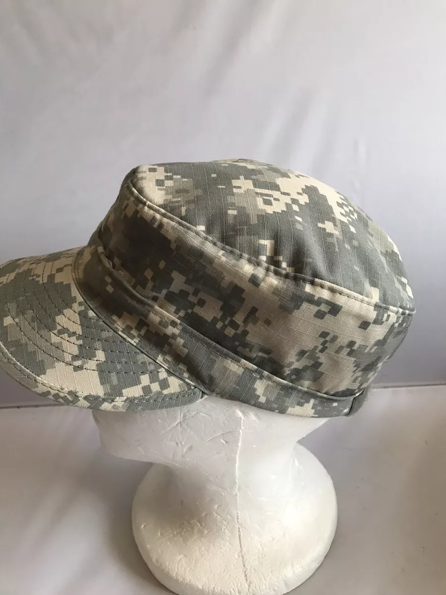 US Military Army Uniform Camo Patrol Cap Hat Size 6 7/8 Digital