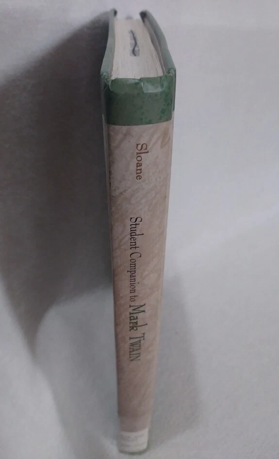 Student Companion to Mark Twain Hardcover David E. Sloane Ex-Library 2001 - Image 4 of 4