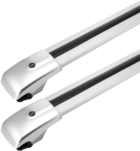 2Pcs Fit for Ford Explorer 2020 2021 Lockable Roof Rail Rack Cross Bar Crossbar - Picture 5 of 9