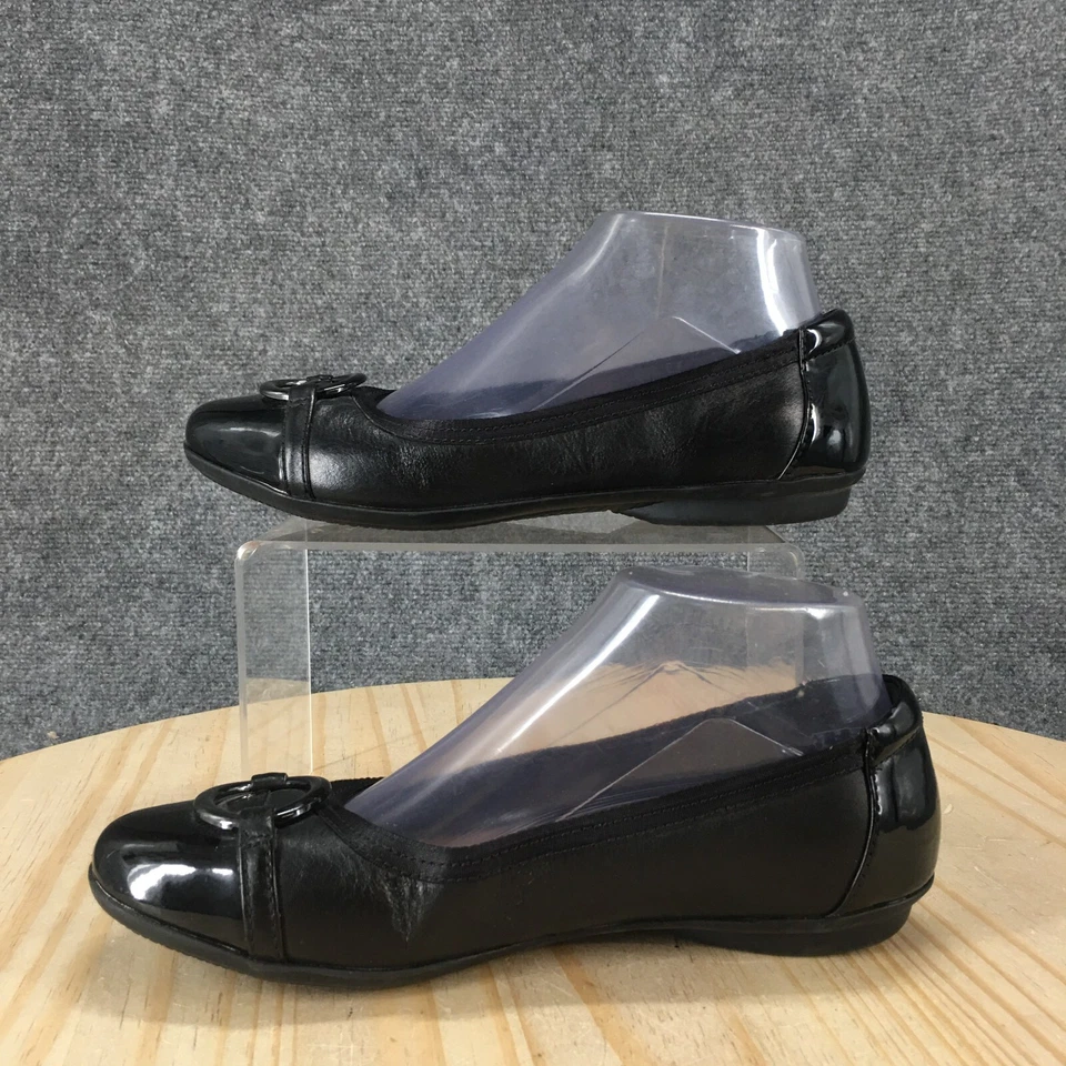 Clarks Collection Zapatos Mujer 6.5 M Gracelin Viento Ballet Pisos Negro 26145712 Foto 2 de 4
