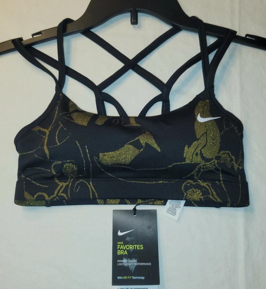 Nike Favorites Sports Bra Dri-FIT Women's Light Support BV4901-750 Size XS $40 - Image 3 of 4