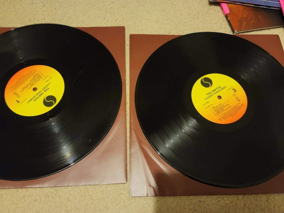 The Smiths 2 lp double louder than bombs gate sire original 1987 morrissey rare! Foto 2 de 4