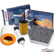 BOSCH Inspektionspaket Filtersatz für Audi A6 C7 4G A7 4G 3.0 TDI ab 2010