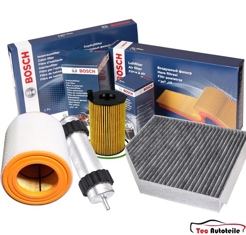 BOSCH Inspektionspaket Filtersatz für Audi A6 C7 4G A7 4G 3.0 TDI ab 2010 - Bild 1 von 1
