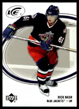 2005 Upper Deck Ice #26 Rick Nash - Columbus Blue Jackets