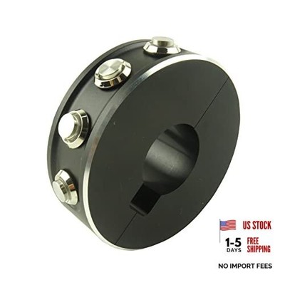 4 Buttons Motorcycle Handlebar Mount Switch Aluminum Alloy CNC Headlight Black