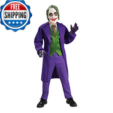 Rubies Dc Batman The Dark Knight The Joker Costume For Kids Boys Large 883106 L