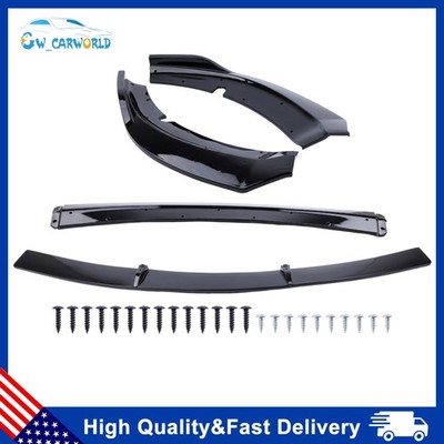 new Front Bumper Lip Splitter Spoiler For Dodge Charger SRT GT R/T Scat Pack