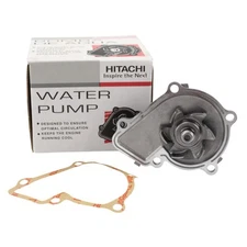 Engine Water Pump and Gasket Hitachi For Nissan 240SX D21 Pickup XE L4 2.4L