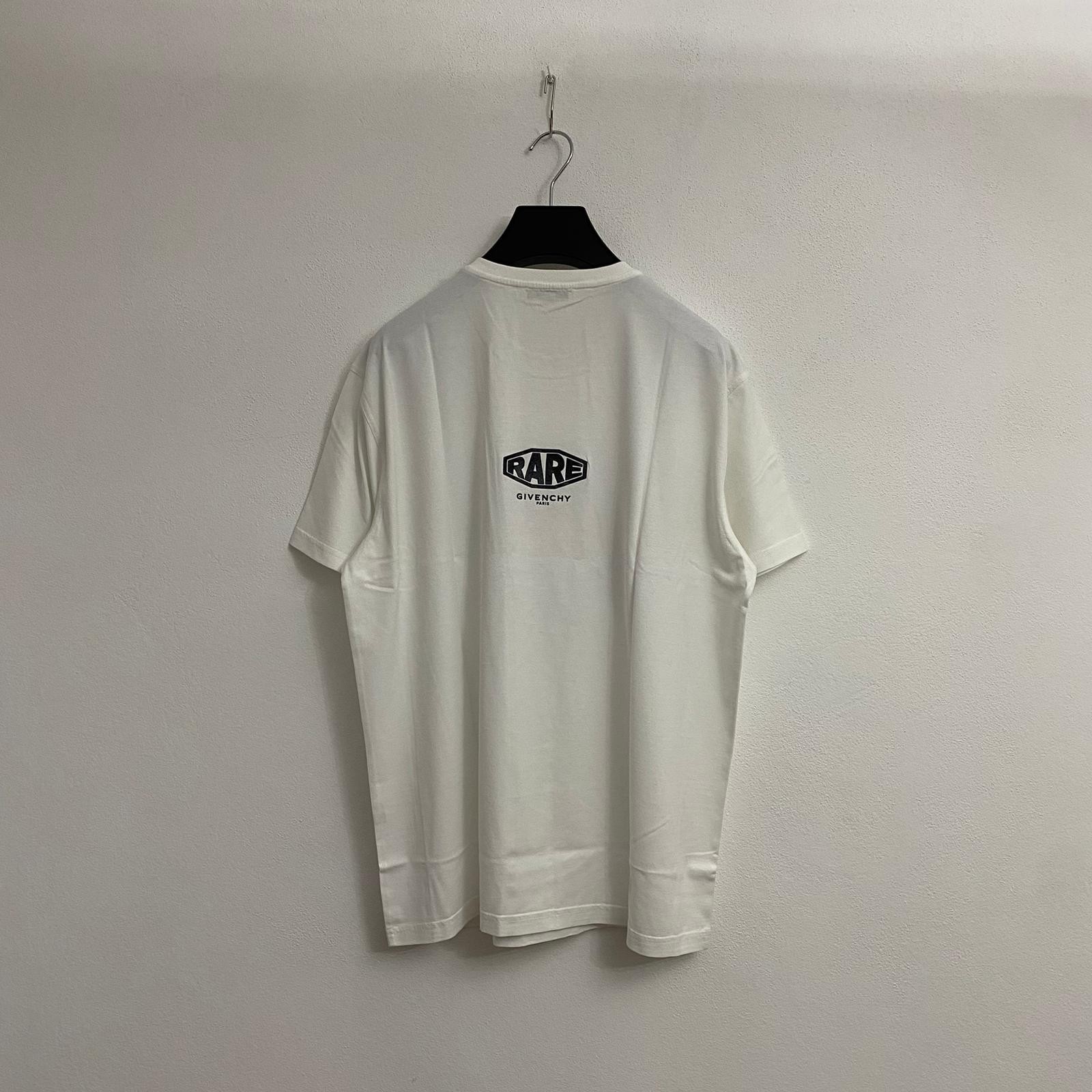 Givenchy White Jewellery Studio Homme Logo T-Shirt | Size XL FW20 RRP $470 image 9