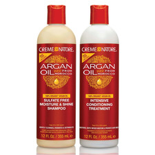 Creme of Nature Argan Oil from Morocco Sulfate-Free Moisture and Shine Shampoo a