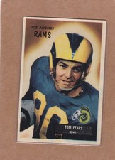 1955 BOWMAN FOOTBALL TOM FEARS #43 RAMS VGEX/EX *A48531