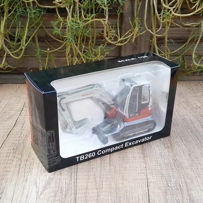 1/35 Scale Takeuchi TB260 Compact Excavator Diecast Model Toy Gift