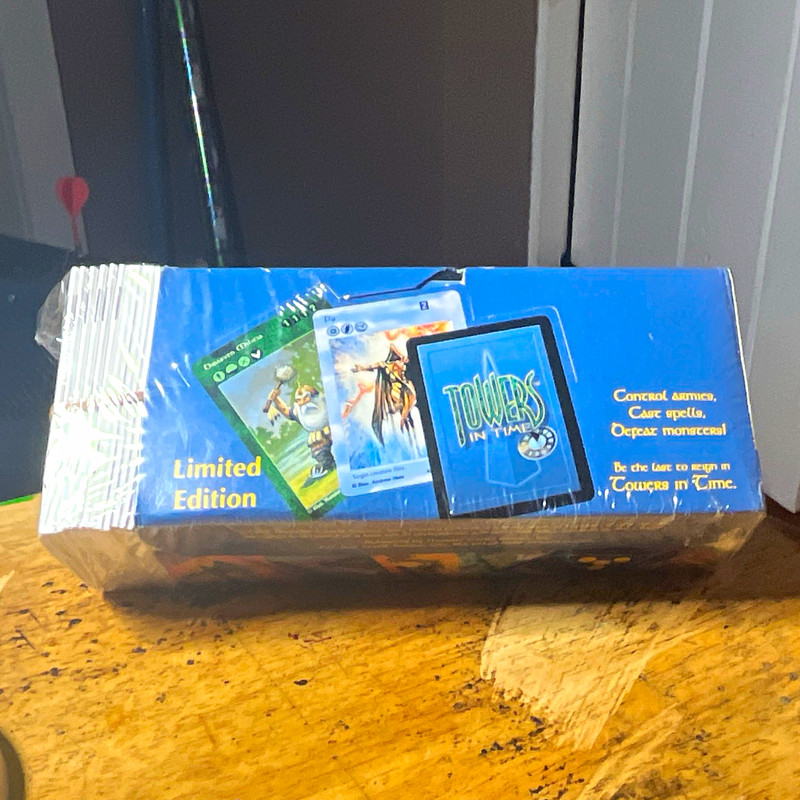 Wizards of the Coast Towers in Time Limited Edition 1995 Box 60 Cards English