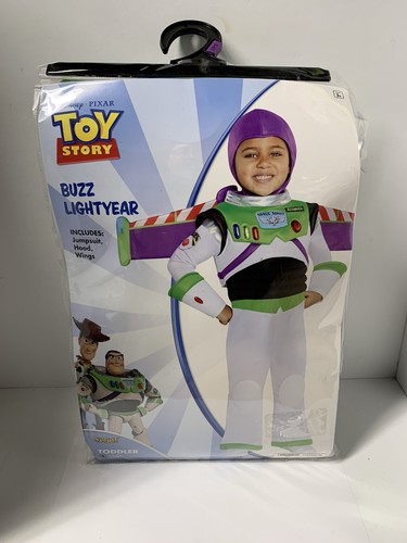 Spirit Halloween Toy Story BUZZ LIGHTYEAR Toddler (5T-6T)  Costume **READ**