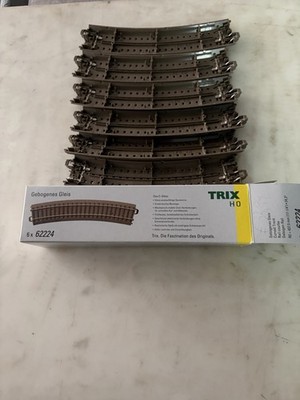 Trix C-Gleis gebogen 6-62224 Neu R2=437,5mm(17-1/4 ) 24,3 