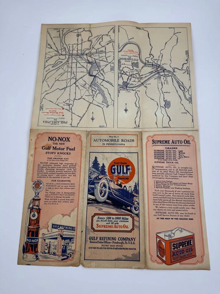 Hoja de ruta del Golfo de colección años 30 Foto 4 de 4