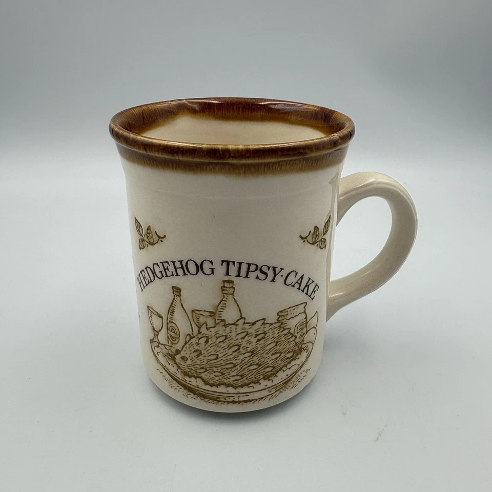 Biltons Mugs x 3 Recipe Design Bake a Hare, Hedgehog Tipsy Cake Parsnip Fritters - Image 2 of 4